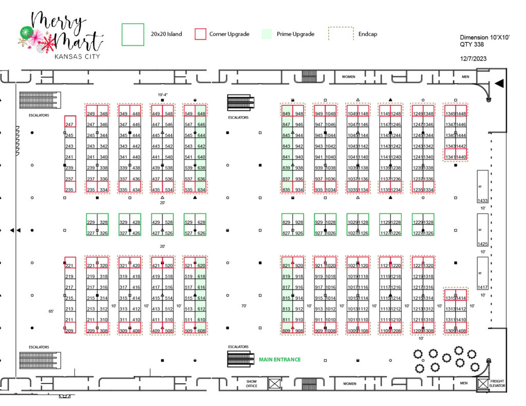 booth map bartle hall